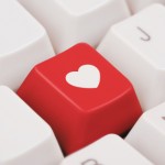 Online Love Heart on Keypad