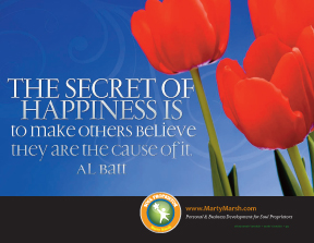 Secret of Happiness Mini-Poster