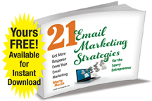 3D Cover Art for 21 Email Marketing Strategies