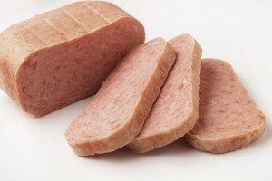Photo of sliced spam the meat product marty marsh martymarsh.com