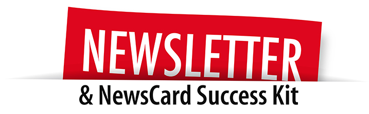 Logo for Newsletter and NewsCard Kit on martymarsh.com Marty Marsh Stay in Touch Marketing