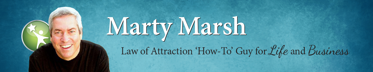 Inspire, uplift and motivate your people with a dynamic, interactive Law of Attraction presentation by Marty Marsh