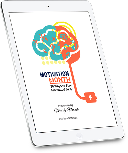 Soft Stack Motivation Month Graphic