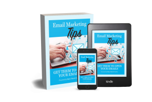 3D Cover Email Marketing Tips Report